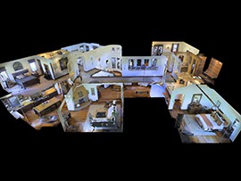 Matterport, a California-based computer vision technology company, has a 3-D camera that allows for virtual property walkthroughs and accurate measurements.